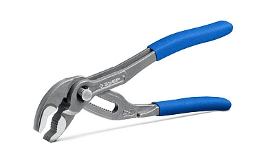 Клещи 180мм, переставные, захват 42мм, с быстрым перемещением (кнопка) Cr-V "Профи" (22441-18) ЗУБР