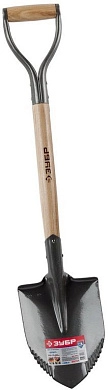 Лопата автомобильная, дерев. черенок, метал. рукоятка "БЕРКУТ" (4-39506_z01) ЗУБР