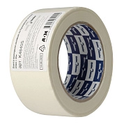 Лента малярная бумажная 48мм/40м, креппированная, в индвид. упаковке (13741) Klebebander