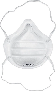 Полумаска фильтрующая, коническая, класс защиты FFP1, (11103_z01) DEXX