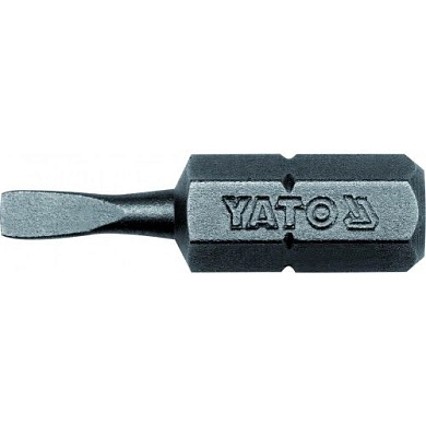 Бита SL 3.0мм 1/4"х25мм (50шт.) S2 HRC58-62 (YT-7800) YATO