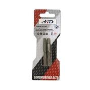 Биты "Torx Tamper Resistant" TR30x25мм 1/4" S2 (4шт) (HD-77907) H-D