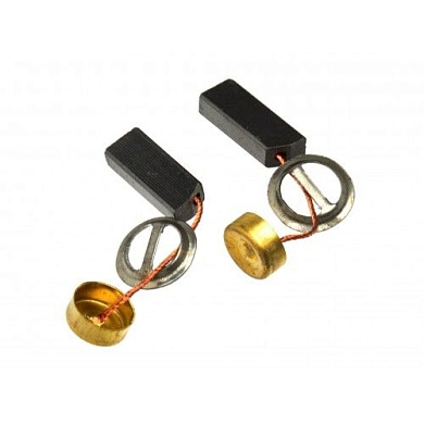 Комплект угольных щеток 5х8х20мм поводок, пятак (2шт.)(G85320) GEKO