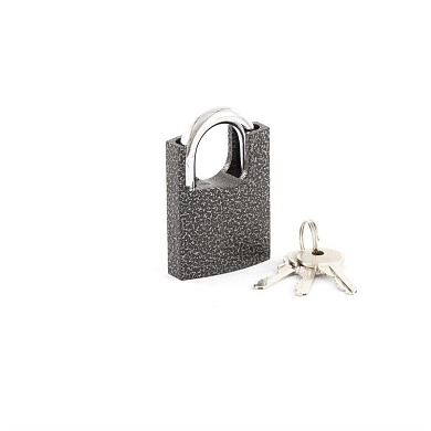 Замок навесной, защищенная дужка, 50мм (91637) СИБРТЕХ