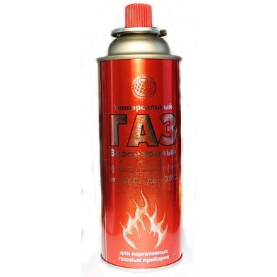 Газовый баллон для портативных приборов всесезонный 220гр. (65-179)