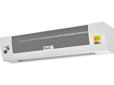 Завеса тепловая электрическая BHC-B10T06-PS (6.0 кВт 1100 м3/час IP21 230В/380В 16.3 °С) BALLU