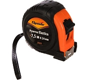 Рулетка 7.5м/24мм, "Elastica" обрезиненный корпус (31313) SPARTA