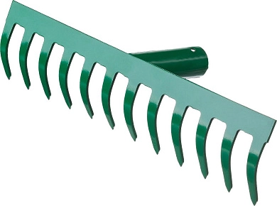 Грабли, 12 зубцов, прямые, 312x60мм (39610-12_z01) РОСТОК