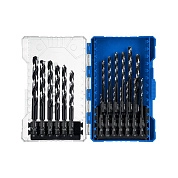 Набор сверл по металлу 2.0-10.0 мм, HSS, 19шт., хвост. НЕХ 1/4", класс A1 (29623-H19_z02) ЗУБР