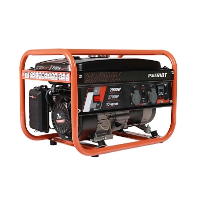 Генератор бензиновый GRS 3700С (2,9 кВт 220В 15,0л розетка 2х220/12В) PATRIOT / OPTIMA