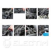 Набор запасных захватов-вставок, для щипцов для хомутов пруж. 8551250A и 8551250AF (8559250A) KNIPEX