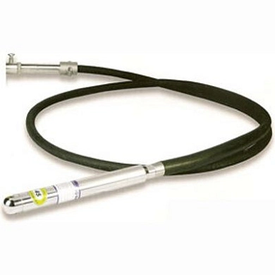 Вибратор JEV-35x5M (вибронаконечник 35 мм + гибкий вал  5 м) KRAFT