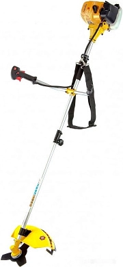 Мотокоса (триммер бенз.) DT-43S, 43см3, 2,5 л.с., разъемная штанга, состоит из 2 частей Denzel