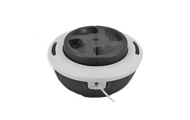 Головка триммерная М10х1.0 (LH (левая резьба), 140мм, полуавтоматическая, STIHL FS55/130/250) AKITA