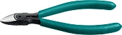 Кусачки боковые (бокорезы) 128мм, прецизионные, чистый рез "PRECISION" (220017-6-12) KRAFTOOL