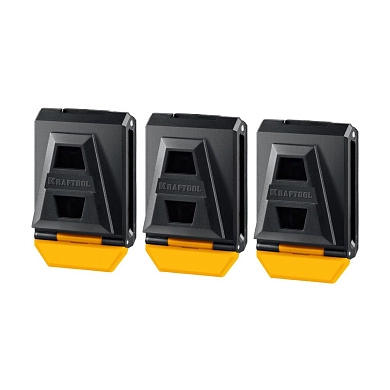 Клипсы для системы быстрого крепления FastClip, пластиковые, 3 шт. (38779) KRAFTOOL