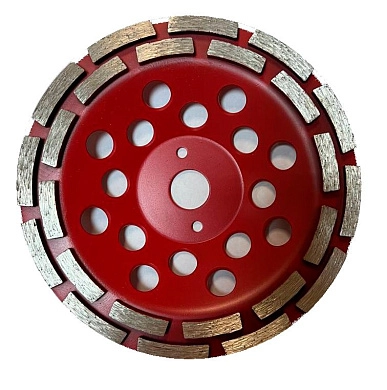 Чашка алмазная сегм. 2-х рядная (180х6.6х5х22.23) Бетон "Стандарт" (KL01381-180/05) KLASSE