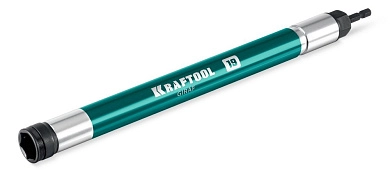 Бита GIRAF, 19мм М12, 285мм, длинная ударная бита с торцовой головкой (26197-19) KRAFTOOL