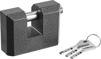 Замок навесной, дисковый механизм секрета, ВС2-15А (37220-15)