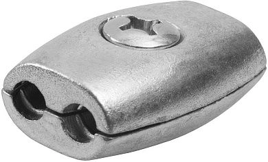 Зажим для троса "Бочонок" Ø 5мм 2шт. (304456-05) ЗУБР