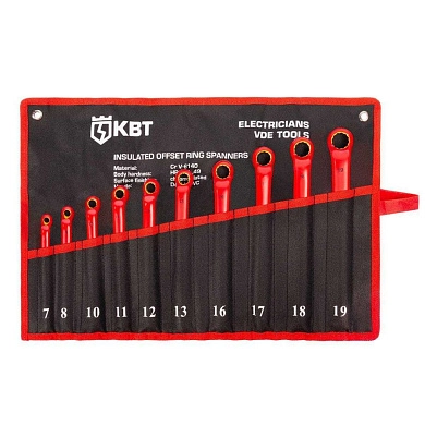 Набор диэлектрических накидных ключей НИИ-23 серия ЭКСПЕРТ  (89427) КВТ