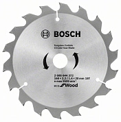 Диск пильный 160х20/16х2.2/1.4х18 Eco WO (2 608 644 372) BOSCH