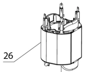 Статор ( 21.063 ) Collomix