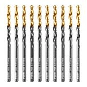 Сверло по металлу 3,8 мм, HSS-TiN, Golden Tip, 10 шт. (717208) DENZEL