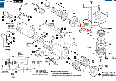 Шайба прикрывающая 1 600 100 033 BOSCH
