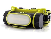 Фонарь светодиодный налобный LH-190A Cobra (COB 190 Лм 52м Li-lon 2200мАч) ЯРКИЙ ЛУЧ