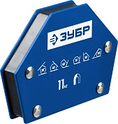 Угольник магнитный (струбцина) для сварочных работ, до 11кг, 6 углов фиксации "УМ-6" (40055-11) ЗУБР