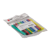 Трубка термоусаживаемая ТУТ 10/5 набор: 7 цветов по 3шт. 100мм (tut-n-10) EKF PROxima