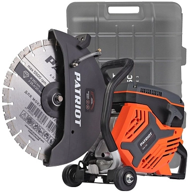 Бензорез DSG 735C (3.5 кВт, круг 350х25.4/20мм, глубина реза 125мм, кейс) PATRIOT / EXPERT