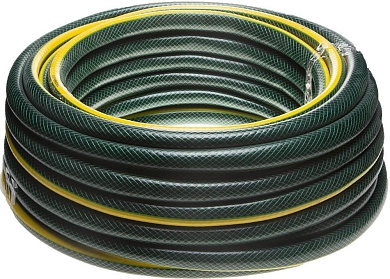 Шланг "STANDARD" поливочный, 15 атм., армированный, 3-х слойный, 3/4"х25м (429000-3/4-25) Grinda