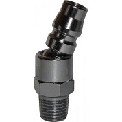 Соединение быстросъемное поворотное на 360гр. наружная резьба 1/4" (PMS-20ES) PROWIN