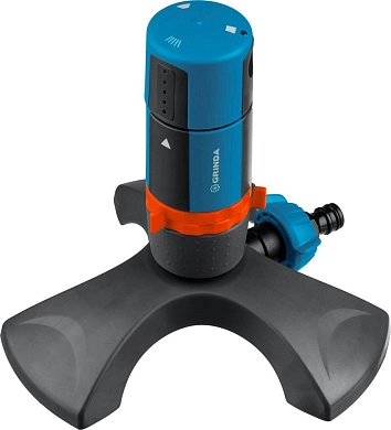 Распылитель поливочный, с шестерённой передачей, пластиковый, на подставке (429303) GRINDA