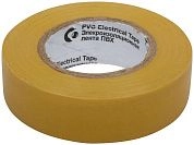 Изолента ПВХ, 19мм/20м, желтая (F_11033) ROLLIX