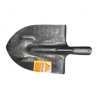 Лопата из рельсовой стали штыковая остроконечная ЛКО (Матик)