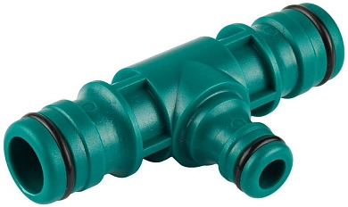 Переходник RACO "PROFI EXTRA-FLOW" Т-образный (соединитель-соединитель-соединитель), 1/2"х3/4"x3/4"