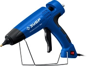 Пистолет клеевой, 30Вт/220В, стержни 11мм, расход 35 гр/мин "Профессионал" (06859-11) ЗУБР