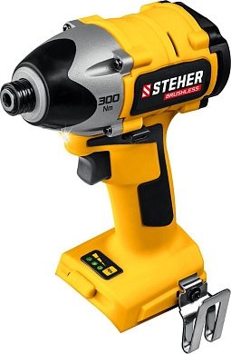 Винтоверт ударный аккум. CSB-300 (20.0 В, без АКБ и ЗУ, 300 Нм, кор.) STEHER