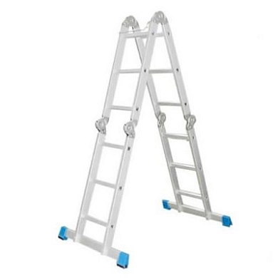 Лестница-трансформер шарнирная TW1 (3х4 ступ. 173/355см, 13.9кг) АЛЮМЕТ