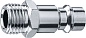 Переходник 1/4" M - рапид штуцер (64915-1/4) ЗУБР фото2