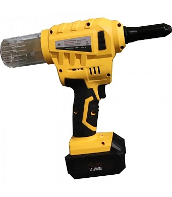 Заклепочник аккумуляторный, 3.2-6.4мм, 15000 Н (SK64) Absolut