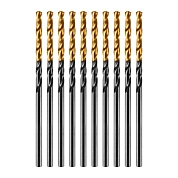 Сверло по металлу 2 мм, HSS-TiN, Golden Tip, 10 шт. (717203) DENZEL