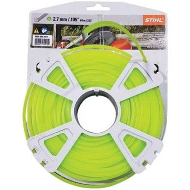 Косильная струна ?2,7мм 68м ( Х-образного сечения) 0000 930 3411 STIHL