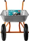 Тачка садовая, двухколесная, 65 л, грузоподъемность 100 кг (39909_z01) СИБИН фото3