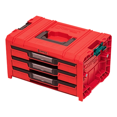Ящик для инструментов QBRICK System PRO Drawer 3 Toolbox 2.0 Expert RED Ultra HD (красный)