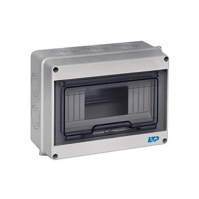 Бокс пластиковый 8 WAYS (8 модулей IP65 с крышкой) 51314 ETP