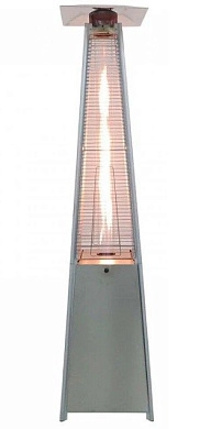 Обогреватель инфракрасный газовый уличный 08HW-SS, нерж. сталь (13 кВт, 15м2, пропан-бутан) NeoClima